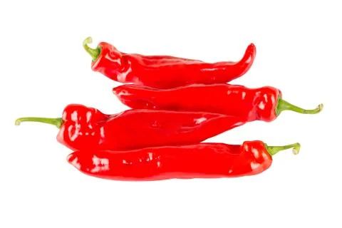 Beautiful red pepper Stock Photos