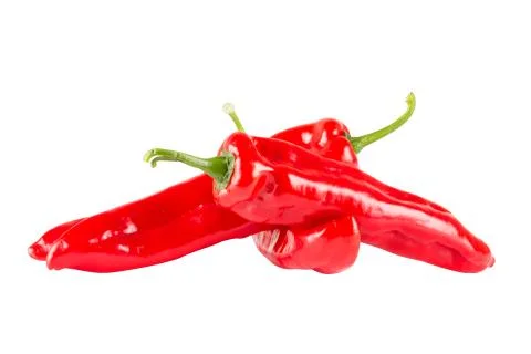Beautiful red pepper Stock Photos