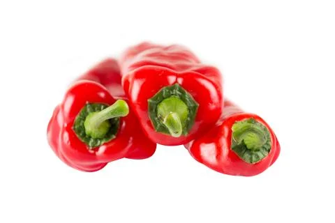 Beautiful red pepper Stock Photos