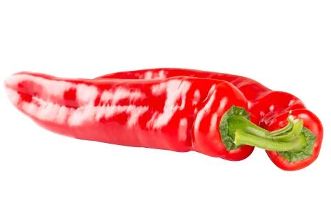 Beautiful red pepper Stock Photos