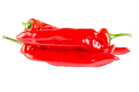 Beautiful red pepper Stock Photos