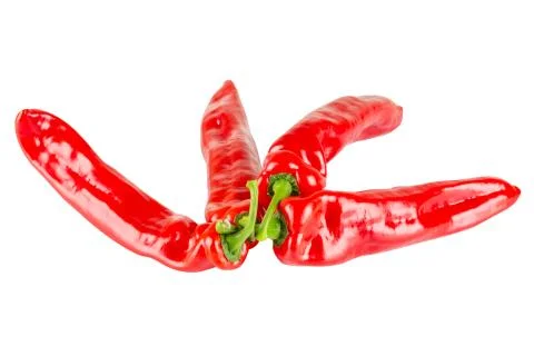 Beautiful red pepper Stock Photos