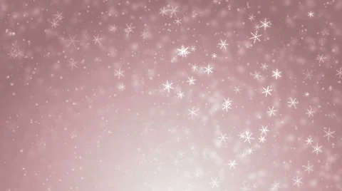 Beautiful red winter background with snowflakes. Stock Footage 54120462