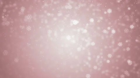 Beautiful red winter background with snowflakes. Stock Footage 54122062