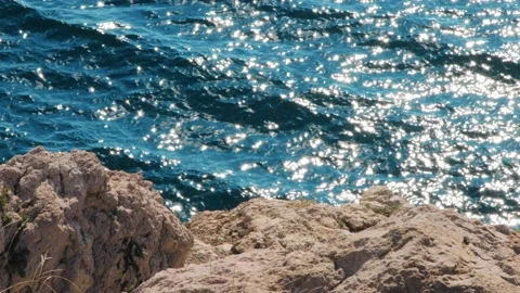 Beautiful reflection sunlight in water Stock Footage 167322489