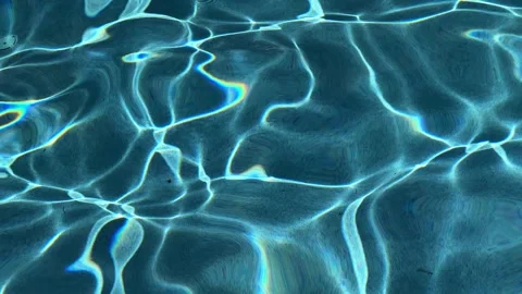 Beautiful refreshing and relaxing pool water movement Stock Footage 283679631