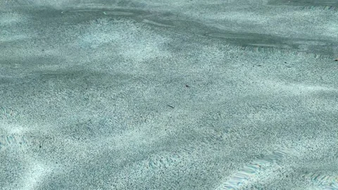 Beautiful refreshing and relaxing pool water movement Stock Footage 283679692