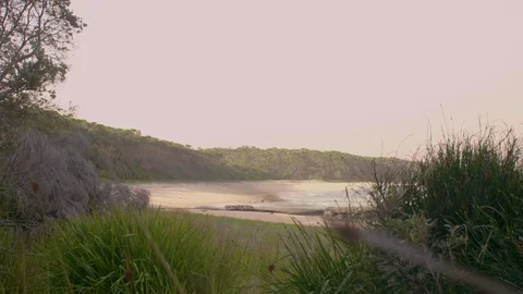 Beautiful Remote Australian Beach Stock Footage 88309964