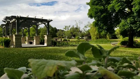Beautiful Rest Area 2 Stock Footage 91232674