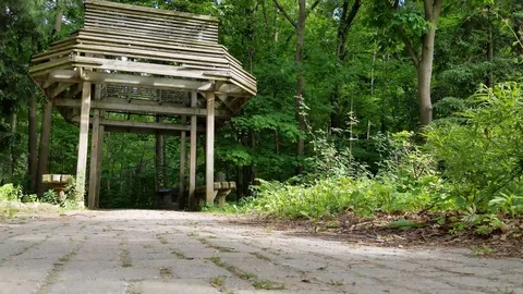 Beautiful Rest Area 3 Stock-Footage 91232672