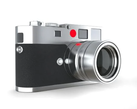Beautiful retro looking camera Stock Illustration