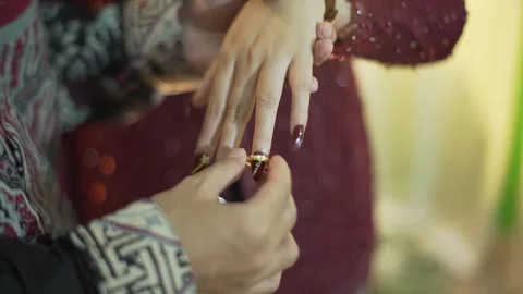 Beautiful ring shoot 스톡 동영상 294726433