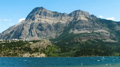 Beautiful river and mountain Stock Footage 116113904