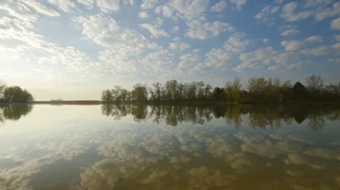 Beautiful river. Stock Footage 24833244