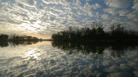 Beautiful river. Stock Footage 24833412
