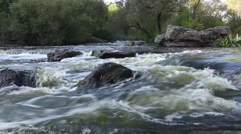 Beautiful river Stock Footage 42177222