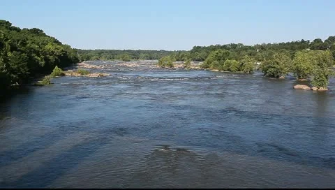 Beautiful River James Stock Footage 11137127