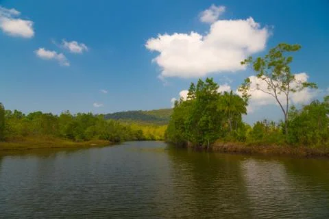 Beautiful river Stock Photos
