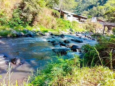 Beautiful river Stock Photos