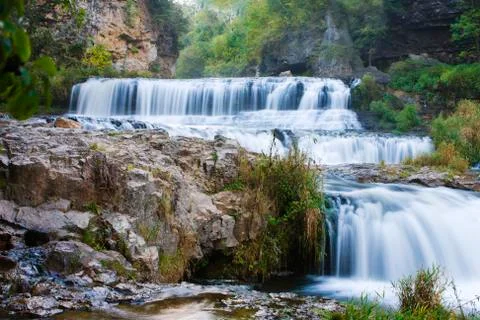 Beautiful river rapids. Stock Photos