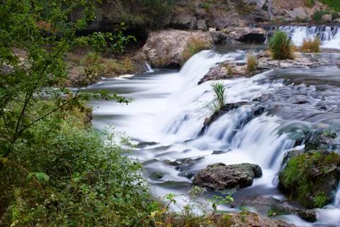 Beautiful river rapids. Stock Photos
