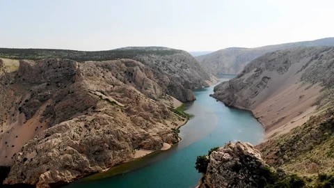 Beautiful river valley Video stock 106902226