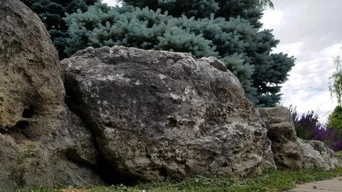 Beautiful Rock Stock Footage 91232676