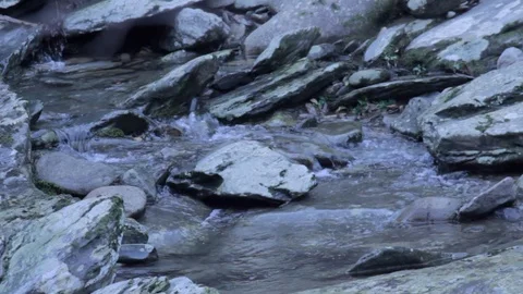 Beautiful Rocky Stream Stock Footage 100915358