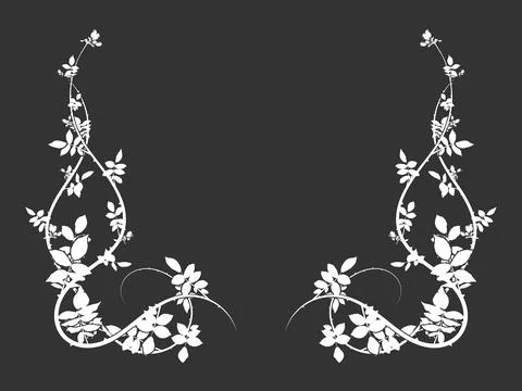 Beautiful rose hip pattern for decoration design イラスト素材
