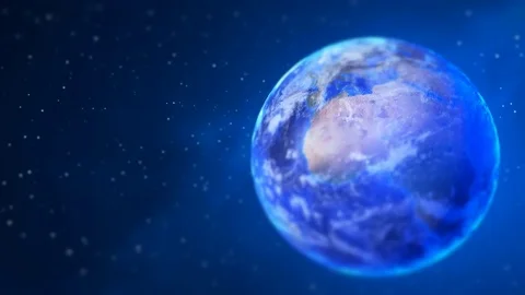 Beautiful Rotating Earth HD Stock-Footage 70792651