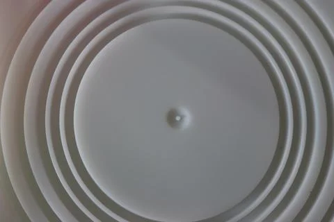 Beautiful round circles of different size concentric white grooves 写真素材