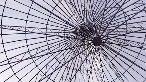 Beautiful Round Shaped Rooftop Stock Footage 329178391