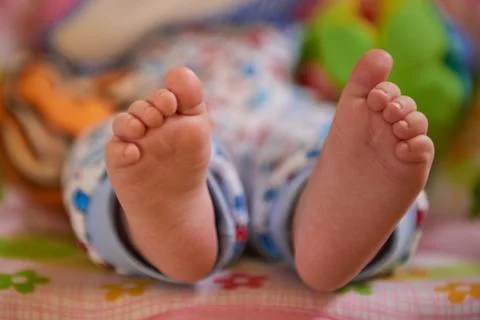 Beautiful ruddy legs Stock Photos