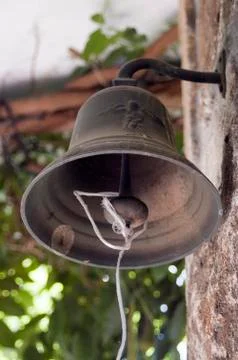 Beautiful Rustic bell Stock Photos