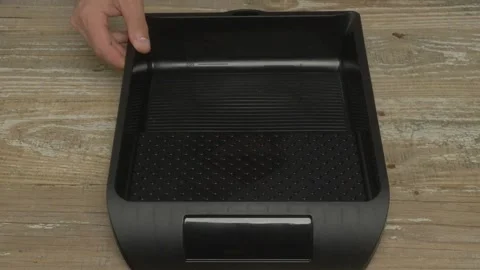 A Beautiful Rustic Wooden Texture Background Ideal for Various Design Projects 스톡 동영상 281411252