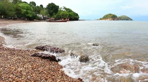 Beautiful sand beach. Stock-Footage 64126188