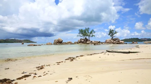 Beautiful sandy beach Vidéo 36092975