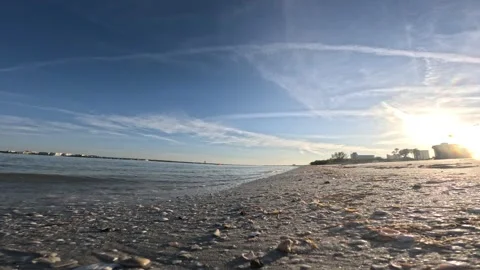 Beautiful Sandy Beach Vidéo 294871923