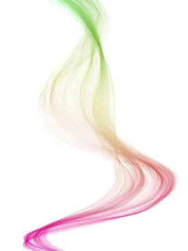 Beautiful satin veil Stock Illustration