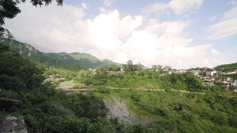Beautiful scene of upper Himalayas Stock Footage 119135760