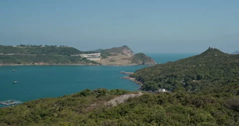 Beautiful scenery from the mountain Stock Footage 144910424