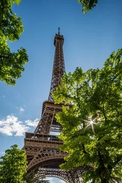 Beautiful scenes around eiffel tower in paris 스톡 사진