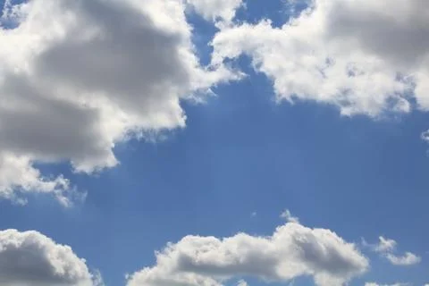 Beautiful scenic background of clouds Stock Photos