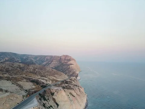 Beautiful sea aerial view Stock Footage