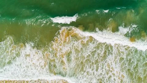 Beautiful sea beach and waves texture in sunny summer day background,Phuket.. 写真素材