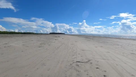 Beautiful Sea Beach Stock Footage 259137335