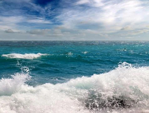 Beautiful sea beach Stock Photos