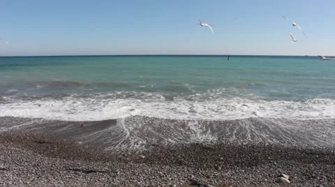 Beautiful sea Vídeo Stock 47160734