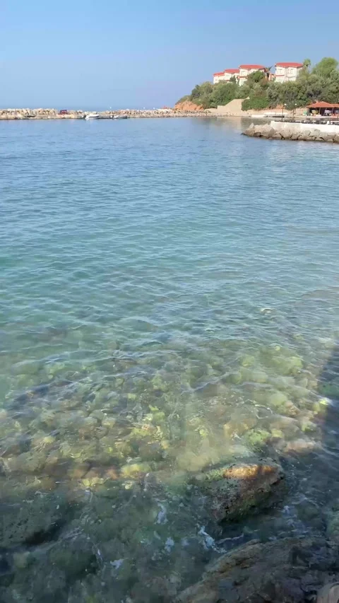 Beautiful sea landscape Stock Footage 284714946