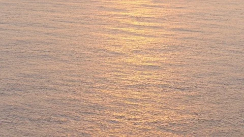 Beautiful sea at sunset Stock Footage 74065378